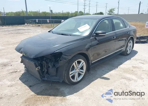 2015 Volkswagen Passat 2.0L Tdi Sel Premium from USA, damaged, VIN 1VWCV7A37FC082507